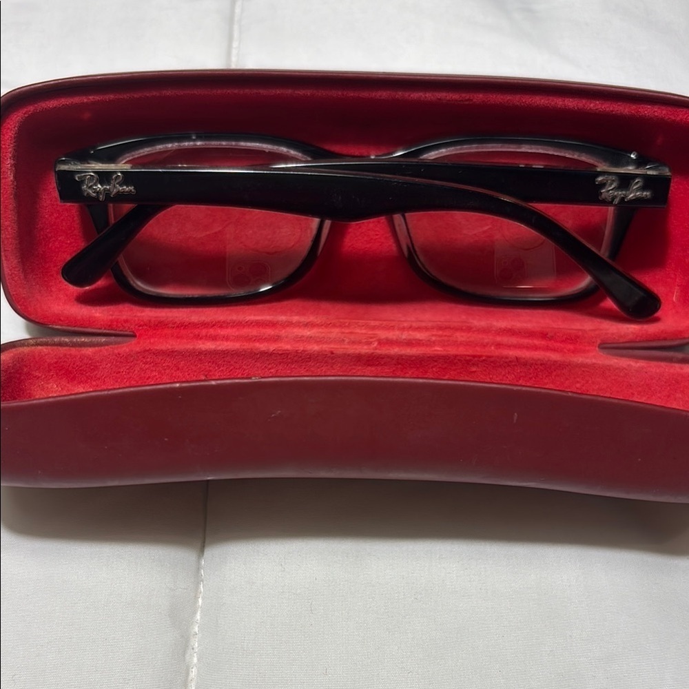 Ray Ban Classic Black Glasses Frames and Case - Picture 10 of 10